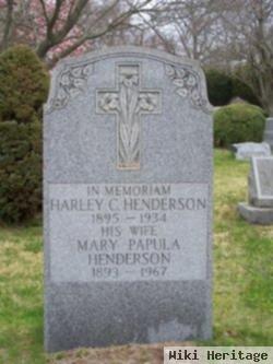 Harley C Henderson