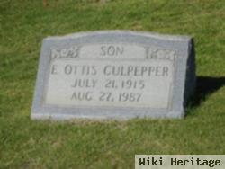 E Ottis Culpepper