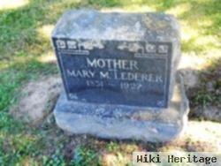 Mary M. Guiss Lederer