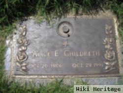 Alice E Childreth