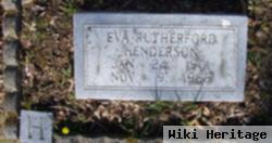 Eva Rutherford Henderson