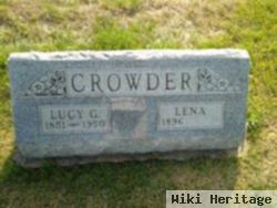 Lucy G. West Crowder