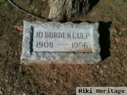 Jo Borden Culp