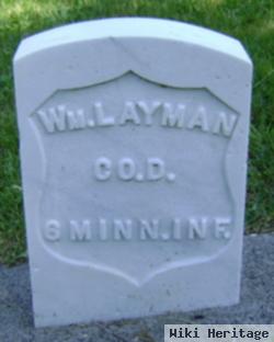 Pvt William Layman