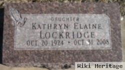 Kathryn Elaine Lockridge