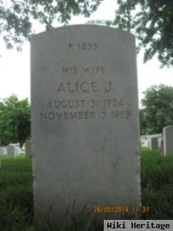 Alice J Buckridge