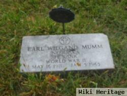 Earl Wiegand Mumm