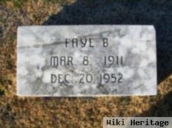 Faye B Hughes Thomas