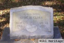 Effie M Lundy Clark