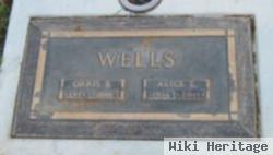 Orris Bruce "bill" Wells