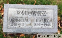 Harry Kapowitz, Sr