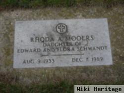 Rhoda A Moores