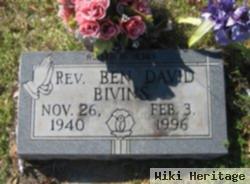 Rev Ben David Bivins