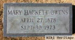 Mary Hackett Owens