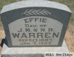 Effie Warren