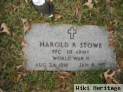 Harold Raymond Stowe