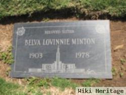 Belva Lovinnie Minton