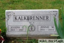 Jennie M Sherman Kalkbrenner