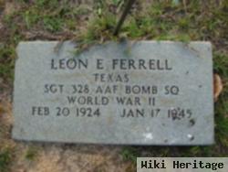 Leon Elton Ferrell