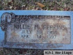 William Hayden "willie" Perkins