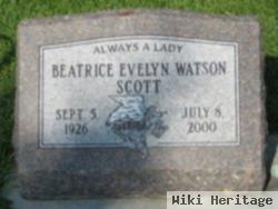 Beatrice Evelyn "bea" Jetmore Scott