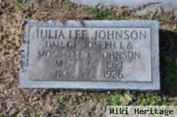 Julia Lee Johnson