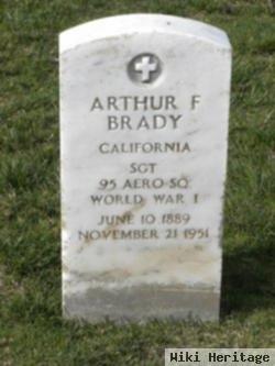 Arthur F Brady