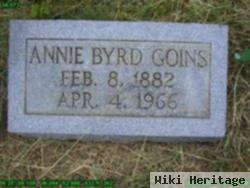 Annie Byrd Goins