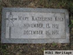 Marion Katherine Kolb