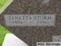 Zenetta Edyith Storm Corry