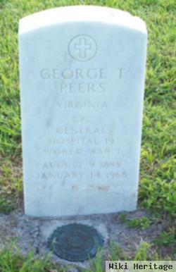 George T Peers