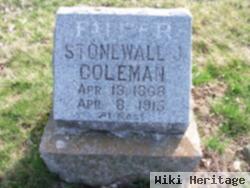 Stonewall Jackson Coleman