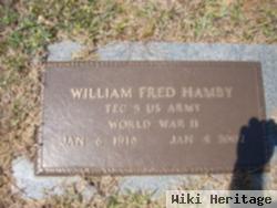 William Fred "bill" Hamby