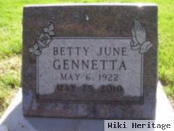 Betty June Gennetta