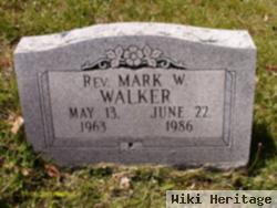 Rev Mark W. Walker