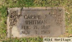 Carrie P. Whitman