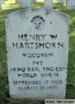 Henry W Hartshorn