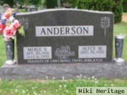 Merle V Anderson