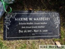Maxine Dorsey Walker Maxberry