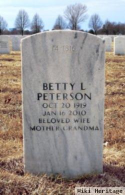 Betty L Peterson