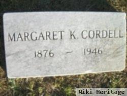 Margaret C Key Cordell