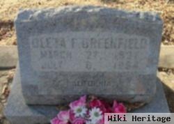 Oleta F. Greenfield