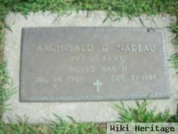 Archibald D. Nadeau