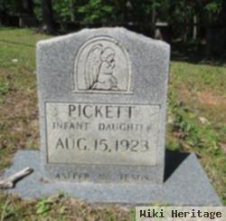 Infant Daughter Pickett