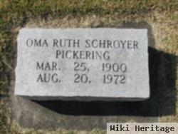 Oma Ruth Schroyer Pickering