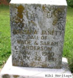 Barbara Jeanette Anderson