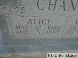 Alice Anderson Chancy