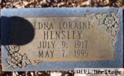 Edna Loraine Hensley