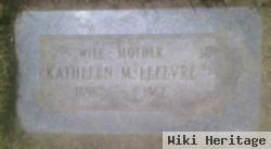 Kathleen M Morrissey Lefevre