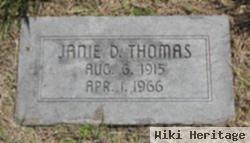 Janie Doris Ables Thomas